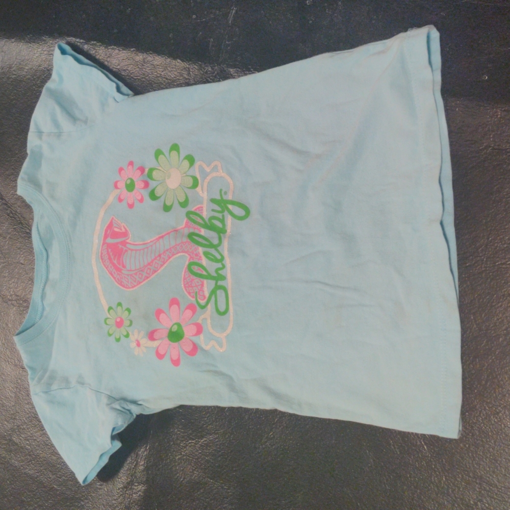 Childs Girl SHELBY cobra t shirt medium 8